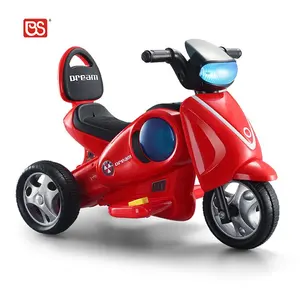 Vendita all'ingrosso motore kids ricaricabile 10 anni-BS Toy promozione prezzo Moto elettrico Juguete Light Music Car Ride On Car triciclo Moto per bambini Motor Bike