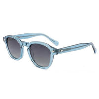 Lunettes de soleil polarisées ovales vintage, montures en acétate tendance, logo personnalisé, protection UV, unisexe, 1 pièce minimum
