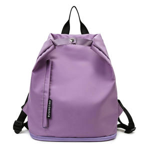 Lightweight <b>Waterproof</b> Nylon Backpack for Women Dry Wet Separation Compartment Multi-Function Travel <b>Bag</b> - Product Image 6