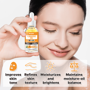 Private Label Turmeric <strong>Oil</strong> Face Whitening Lightening Acne Anti-Aging Dark Spot Corrector <strong>Tumeric</strong> <strong>Oil</strong> for Skin Lightening - Product Image 5