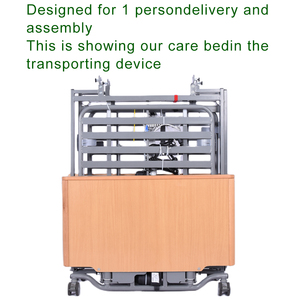 Camas Médicas Tecforcare para Cuidado en el Hogar, Cama para Ancianos, Cama Médica Eléctrica de 5 Funciones para Pacientes de <span class=keywords><strong>Hospital</strong></span>, de Acero - Product Image 3