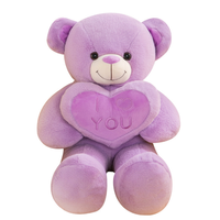 Ours en peluche personnalisé, cadeaux de saint-valentin, 55cm, 75cm, 90cm, vente en gros, grand ours en peluche