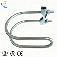 Fixation rapide UTT13 pour barre anti-ondulation sismique pour système d'incendie à gicleurs, pour nouvelles constructions et travaux de rénovation
