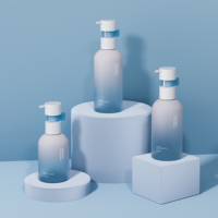 Bouteille de shampooing blanc emballage de shampooing 100 120ml bouteille cosmétique en plastique pour animaux de compagnie avec pompe à lotion 150 200ml shampooing de luxe en stock