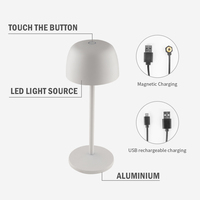 Lampe de table LED moderne et étanche pour extérieur, éclairage de bureau de jardin