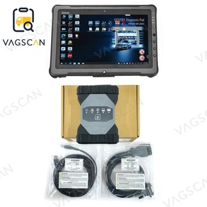 เครื่องมือวินิจฉัย Xentry C6 สำหรับรถบรรทุกและรถยนต์เบนซ์ พร้อมแท็บเล็ต F110  รองรับ Mb Star C4 C5 Xentry Das Epc SSD - Product Image 2