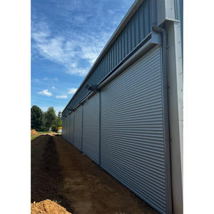 Porte de sécurité électrique moderne en alliage d'<span class=keywords><strong>aluminium</strong></span> à enroulement - Durable, écologique, facile à nettoyer pour usage commercial et résidentiel - Product Image 3