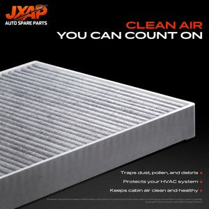 Filtre à air d'habitacle en charbon actif de haute qualité JXAP 6Q0820367 Remplacement direct pour les voitures VW Audi SEAT <span class=keywords><strong>Skoda</strong></span> Directement de l'usine - Product Image 2