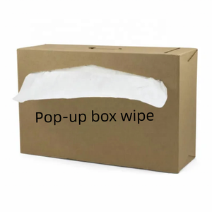 Boîte distributrice de lingettes absorbantes jetables <span class=keywords><strong>tout</strong></span> usage, haute résistance, en polyscellulose, pour nettoyage industriel Pop-N-Wipe - Product Image 1