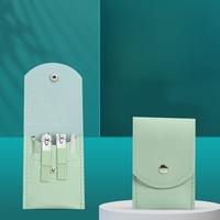 Ensemble de coupe-ongles en acier inoxydable personnalisé avec poignée en caoutchouc, kit de manucure et pédicure, outils pour cuticules, accessoires pour les soins des pieds, durable