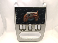 WEIJUNPRO Vente en gros 9 \ "Audio Multimedia Player Frame Car Dah Kit Panel Renault Dacia Logan 2009-2013 Radio Interior Accessories