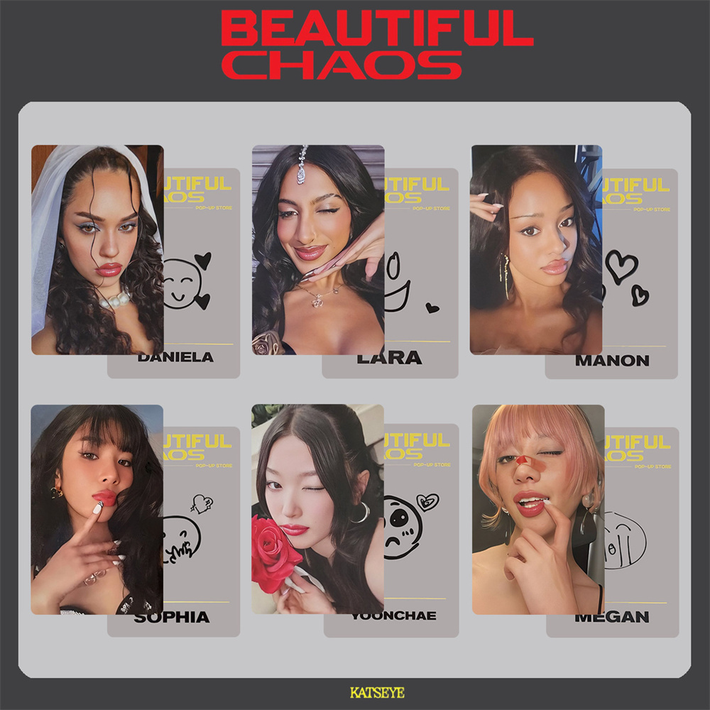 Kpop KATSEYE Album Special Card - New BINDER SW Ver