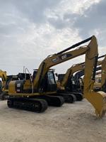 Excavatrice sur chenilles d'occasion CAT 312D2 de 12 tonnes, à queue zéro, avec système hydraulique d'origine et accessoires, personnalisation disponible