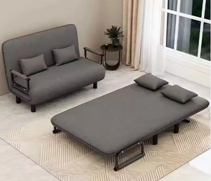 <span class=keywords><strong>Canapé</strong></span>-lit d'angle de style moderne avec rangement, design <span class=keywords><strong>convertible</strong></span> et pliable, structure en métal, revêtement en tissu pour salon - Product Image 5