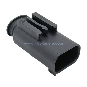 Connecteur de câblage automobile étanche WX <span class=keywords><strong>MQS</strong></span> 4 broches en nylon 1-967584-3 pour prise d'accélérateur et capteur d'oxygène AMP Mercedes-Benz - Product Image 2