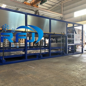 Hiệu suất cao 10 tấn mỗi ngày Hệ thống làm mát trực tiếp Khối Máy làm đá tùy chỉnh loại bình ngưng - Product Image 4