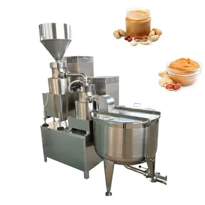 Ligne de production automatique industrielle commerciale de tahini au sésame et au beurre d'arachide
