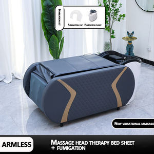 Cama de Champú Profesional Moderna para Salón de Belleza, Cama de Spa de Cuero, Cama de Masaje Eléctrica para <span class=keywords><strong>Barber</strong></span>ía - Product Image 6