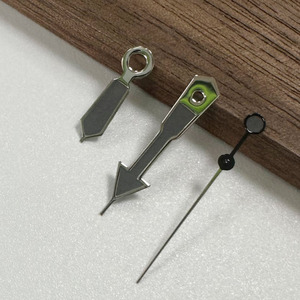 Dernière conception de la série de plongée, accessoires de montre à aiguilles multicolores, vert lumineux - Product Image 2