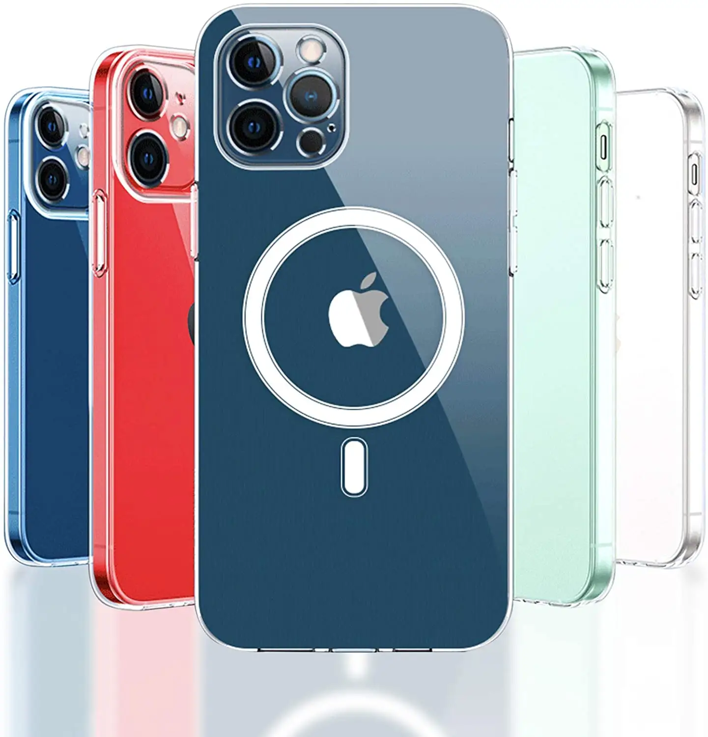 Sidekick-funda híbrida Compatible con iPhone 12 Pro, carcasa inalámbrica magnética, HaloLock, 2020