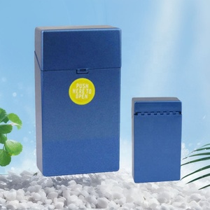 Tự Động Mở Áp Lực Chịu Mài Mòn Nhựa Không Thấm Nước 20Pcs Đóng Gói Thuốc Lá Hộp Xách Tay Người Đàn Ông Của Thuốc Lá Trường Hợp - Product Image 3
