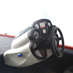 Bateau à fond plat <span class=keywords><strong>en</strong></span> aluminium Kinlife 2026, le plus rapide pour la pêche avec <span class=keywords><strong>console</strong></span> centrale et moteur hors-bord - Prix - Product Image 5