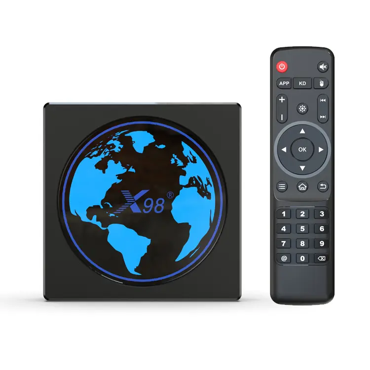 Оптом Android 11 4 К HD IPTV приставка Amlogic S905w2 X98 mini 2 ГБ 16 ГБ Smart Android OTT TV Box 4 ГБ 32 ГБ 64 ГБ X98mini