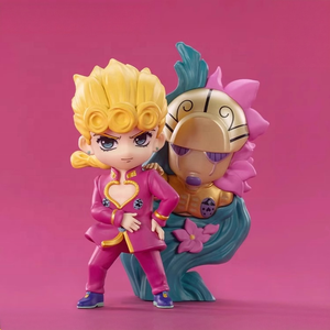 ของแท้ 100% POPMART Resonance <span class=keywords><strong>JOJO</strong></span>'s Wonderful Adventure ซีรีส์ Gold Wind กล่องสุ่ม PVC ของเล่นฟิกเกอร์เซอร์ไพรส์สุดสร้างสรรค์ - Product Image 3