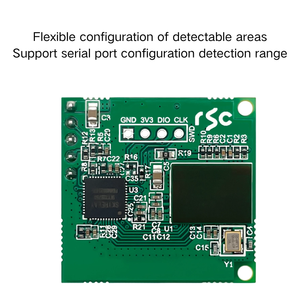 हाई-लिंक 60 ग्राम यात्री प्रवाह सांख्यिकी रडार मॉड्यूल छत घुड़सवार स्थापना/प्रवेश/निकास संख्या का पता लगाने LD6001c - Product Image 4