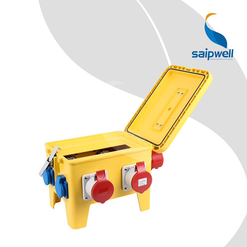 Высокопроизводительные OEM штабелируемые прочные панели питания Saipwell, портативные распределительные коробки электропитания