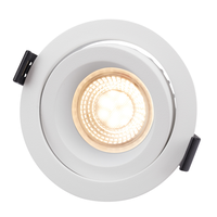 Spot en aluminium anti-éblouissement Dim to Warm Dali Ceil Spot Light Moderne 8-12W COB LED Downlights Réglable Degré Recess Spot Lamp