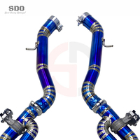 Échappement arrière SDO Titanium Valvetronic pour BMW M2 G87 3.0T 2023+ Silencieux de performance avec soupape électronique et embouts en carbone