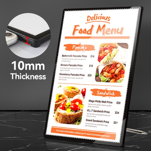 Marco de aluminio de alta calidad, cajas de luz publicitarias, caja de luz Led retroiluminada, marco de exhibición de póster de fotos para el mercado empresarial - Product Image 2