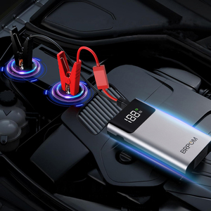 Arrancador de Coches Inteligente con Carga Automática, Batería Portátil para Coche y Moto - Product Image 1