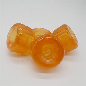 Roues de skateboard transparentes Pro Clear 52 53 54 56 mm en polyuréthane Roue de skateboard personnalisée avec illustration personnalisée - Product Image 4