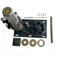 Moteur tubulaire pour porte roulante asynchrone Weiyu IE4 AC1500 208-240V monophasé 200W 20RPM étanche 50Hz garantie 3 ans CE/CCC