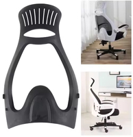 Meilleure chaise de bureau pivotante ergonomique confortable et robuste au design contemporain avec revêtement en tissu et soutien lombaire
