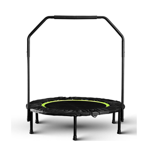 Cama elástica para exteriores, <span class=keywords><strong>Saltarina</strong></span>, trampolín redondo hecho a medida para interiores, venta plegable - Product Image 5