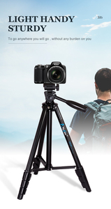 Mini trípode de aluminio ligero profesional Diseño plegable para viajes al aire libre <span class=keywords><strong>DSLR</strong></span> Cámara Teléfono Selfies - Product Image 2