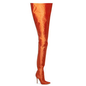 Botas Vaqueras Sexys en Oferta, Botas Largas con Tacón Alto y Punta Cerrada para Mujer, Botas Altas hasta el <span class=keywords><strong>Muslo</strong></span> - Product Image 6