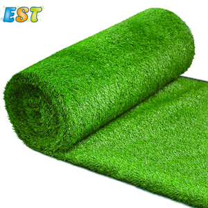 Bán buôn màu xanh lá cây cỏ thể thao Turf phòng tập thể dục nhân tạo chạy nước rút theo dõi Turf CuộN cỏ Mat cho công viên ngoài trời - Product Image 4