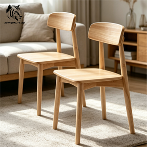 Silla de comedor de madera de diseño nuevo, ecológica, para hotel, de fábrica china, buen precio, personalizable, gran stock, muebles para comedor. - Product Image 6