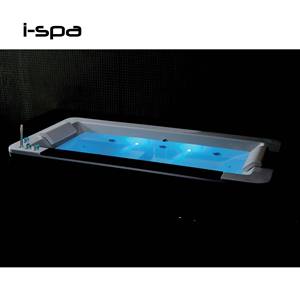 Bañera de Cascada Independiente con Hidromasaje, Material Acrílico, Color Blanco, Incluye Desagüe - Product Image 3