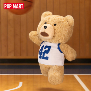 POP MART Co-branded TED2 <span class=keywords><strong>Oso</strong></span> de Peluche Articulado, Juguete de Peluche Suave, <span class=keywords><strong>Muñeco</strong></span> de Peluche de Moda para Escritorio, Regalo Premium - Product Image 5