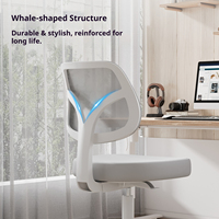 Chaises de bureau pivotantes confortables de haute qualité pour le bureau à domicile moderne, chaises de bureau ergonomiques réglables en maille ergonomique