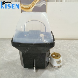 Kisen – Évier portable pour shampoing avec chauffe-eau, réservoir d'eau profonde de 60 L et tête de fumigation, sans tuyauterie, pour lit de beauté - Product Image 4