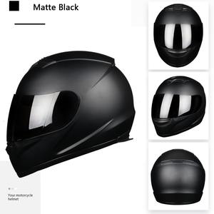 Casco de Motocicleta con Certificación DOT y CE, Casco Integral Universal para Motociclistas, Unisex y Apto para Todas las Estaciones - Product Image 3