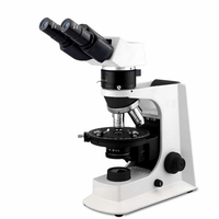 LED Trinocular Petrographic Polarizing Microscope 40X-400X
