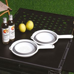 Outdoor Foldable Scoop Water Spoon OEM ODM Creative Drain Water Scooping Spoon Long Handle - Product Image 2