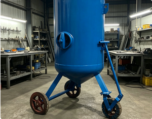 Máquina de Sandblasting Industrial para Desbarbado y Eliminación de Escamas en Piezas Fundidas - Product Image 1
